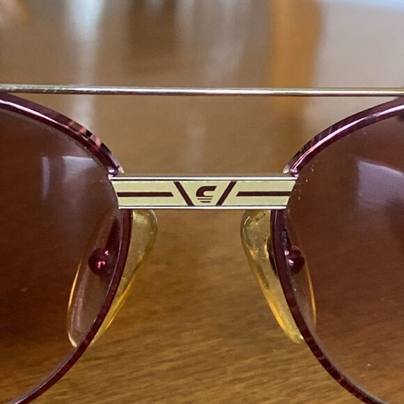 CARRERA 5464 81 Red Stripe Frame Red Lens Round Aviator Sunglasses 55-17-140 main image 5